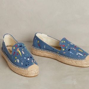 Urban Outfitters Paint Splattered Espadrilles